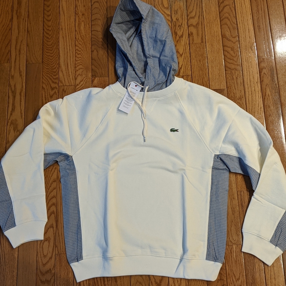 Men's Lacoste Tattersall Pullover Hoodie